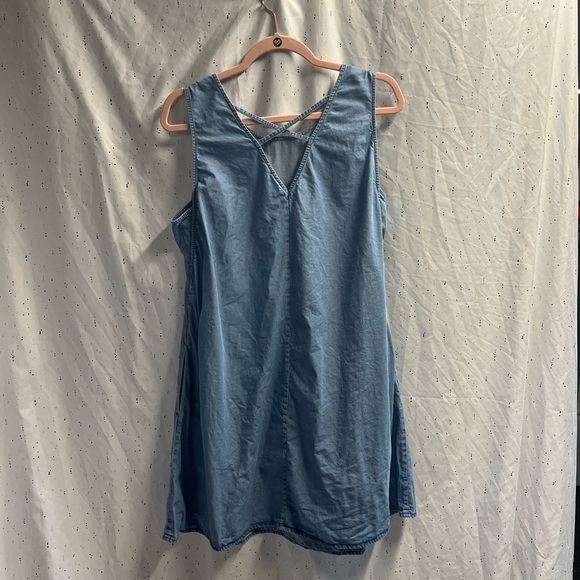 Chambray Swing Dress - Picture 2 of 4